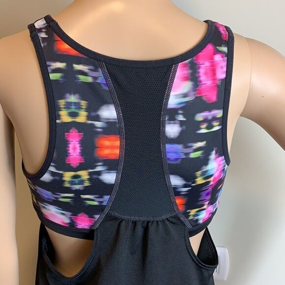 Athleta tank black sleeveless activewear top size S - Picture 6 of 10